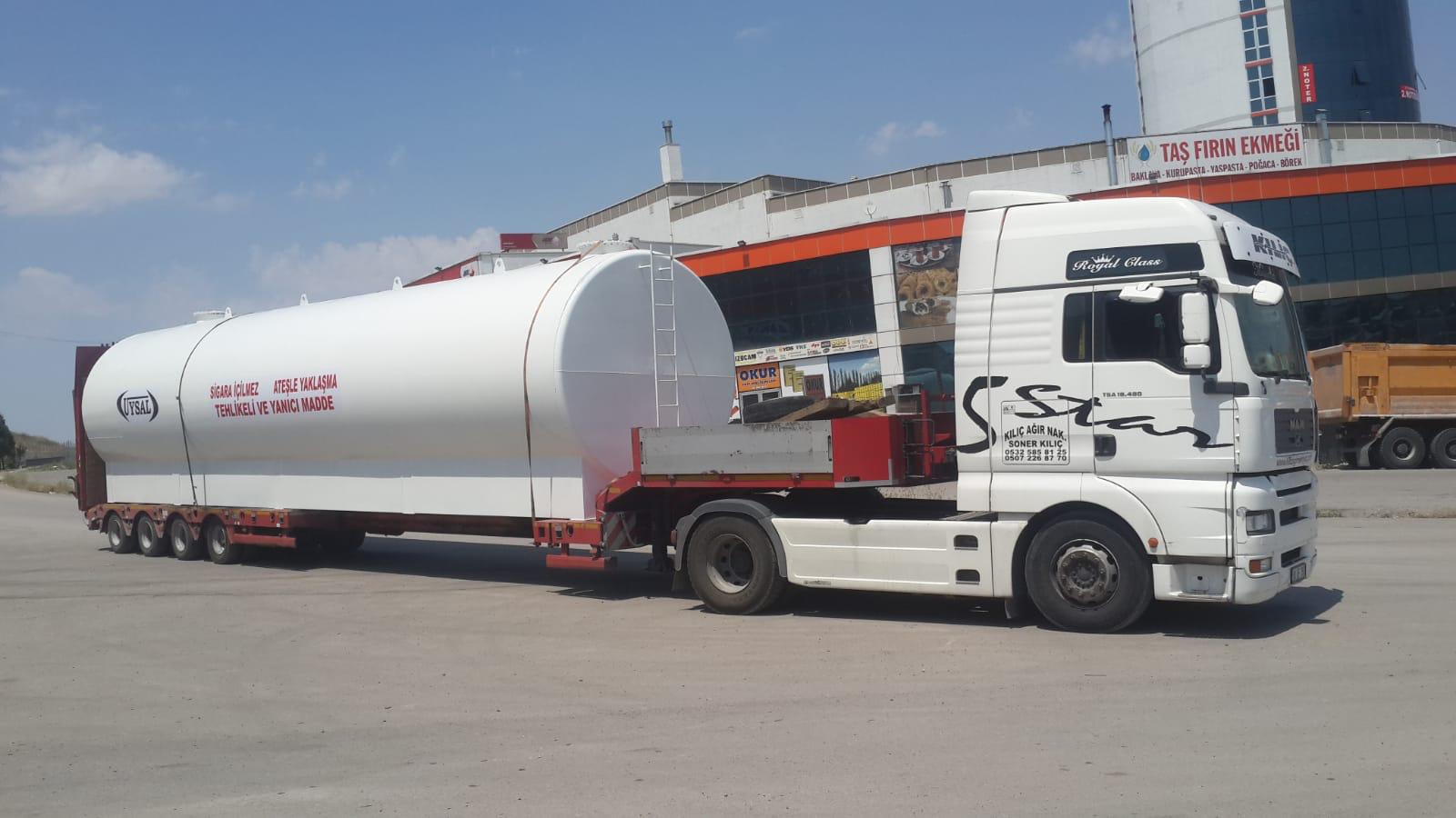 Kazan ve Gaz Tankı Taşımaları · 09