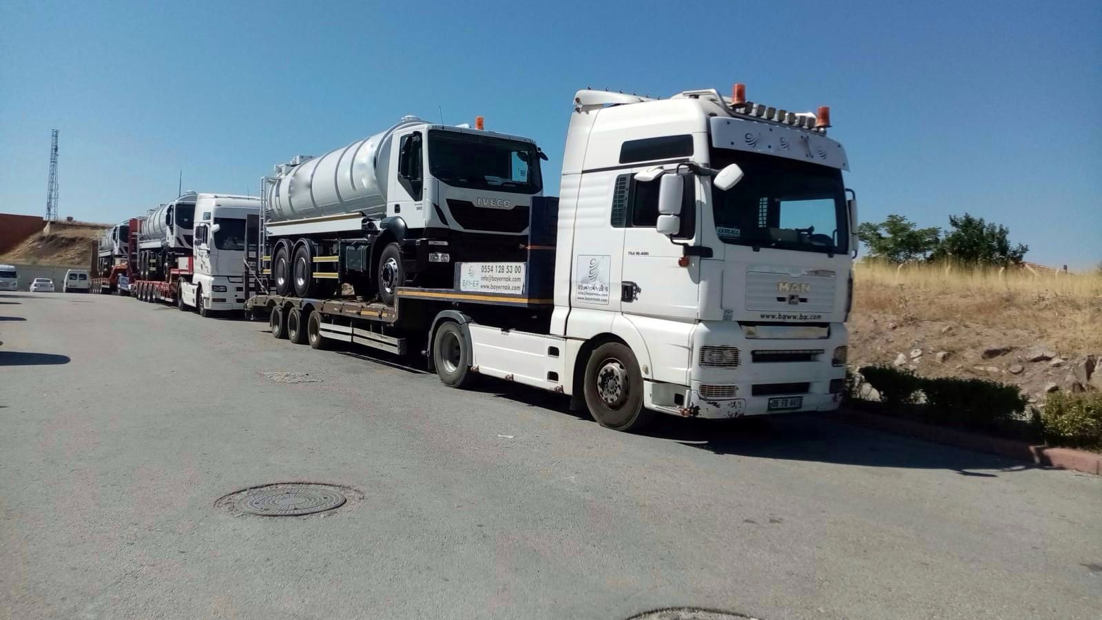 Otobüs ve Kamyon Üstü Ekipmanı Taşımaları · 02