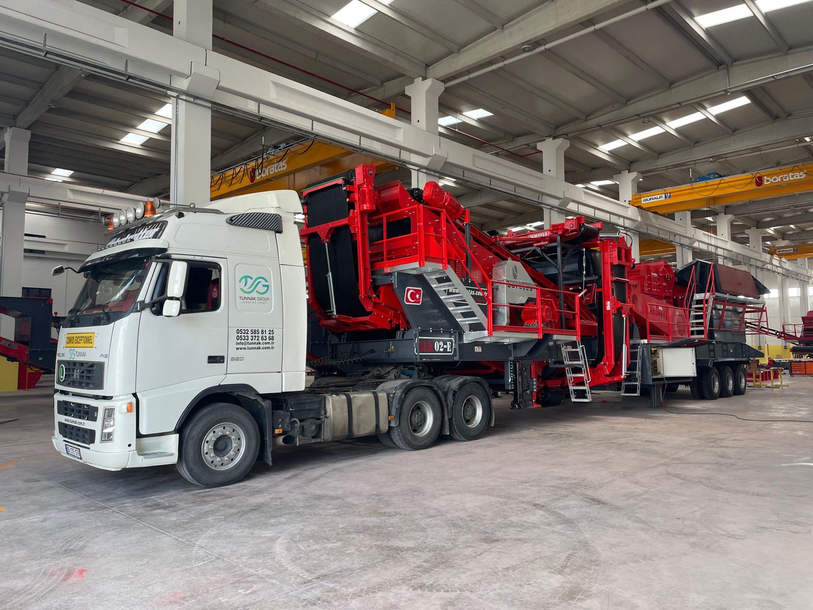Mobil Santral ve Taş Kırma Makinası Taşımaları · 06