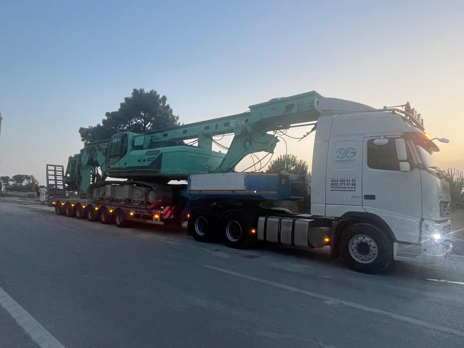 Fore Kazık ve Delici Makinaları Taşımaları · 14