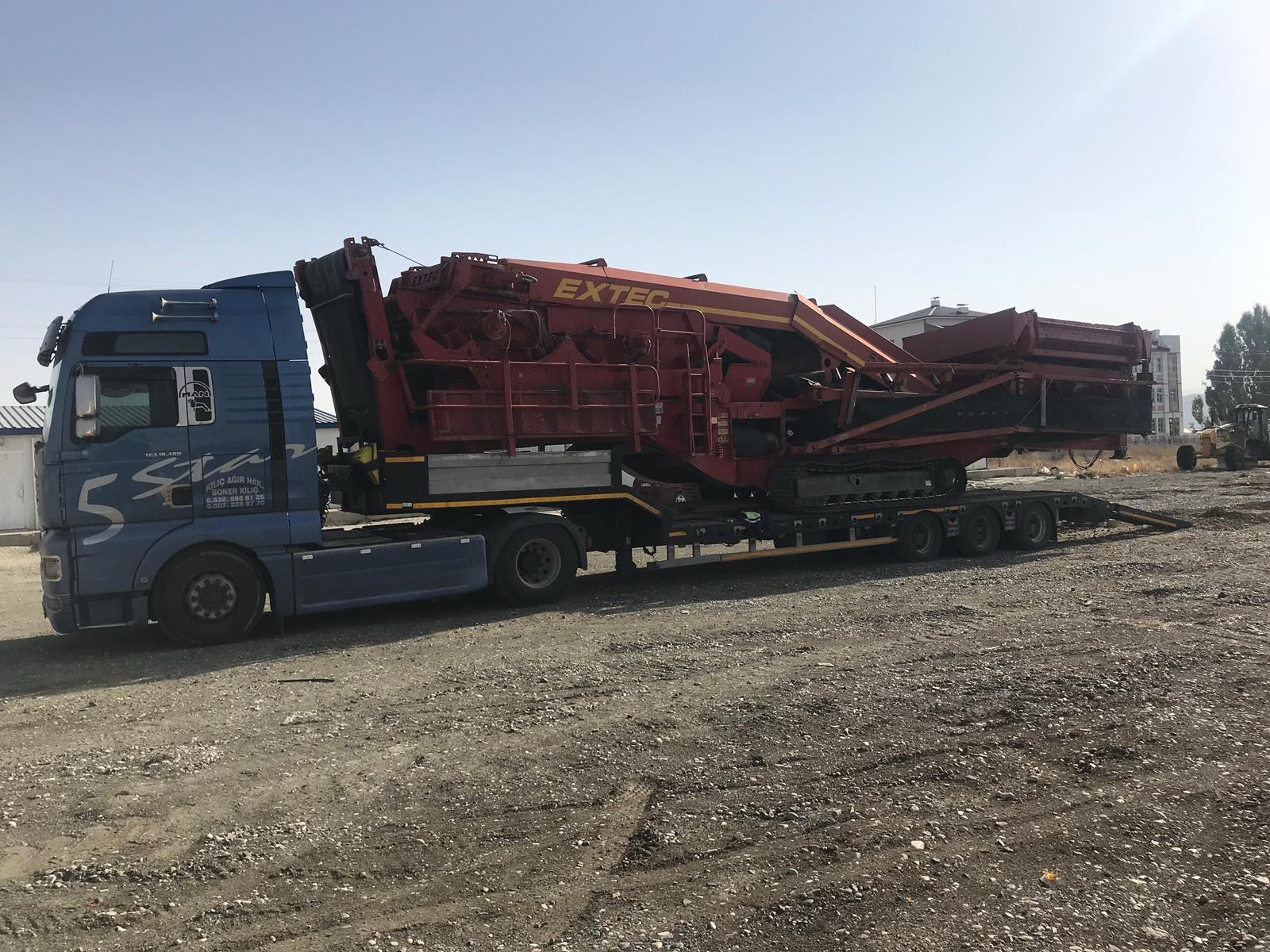 Mobil Santral ve Taş Kırma Makinası Taşımaları · 08